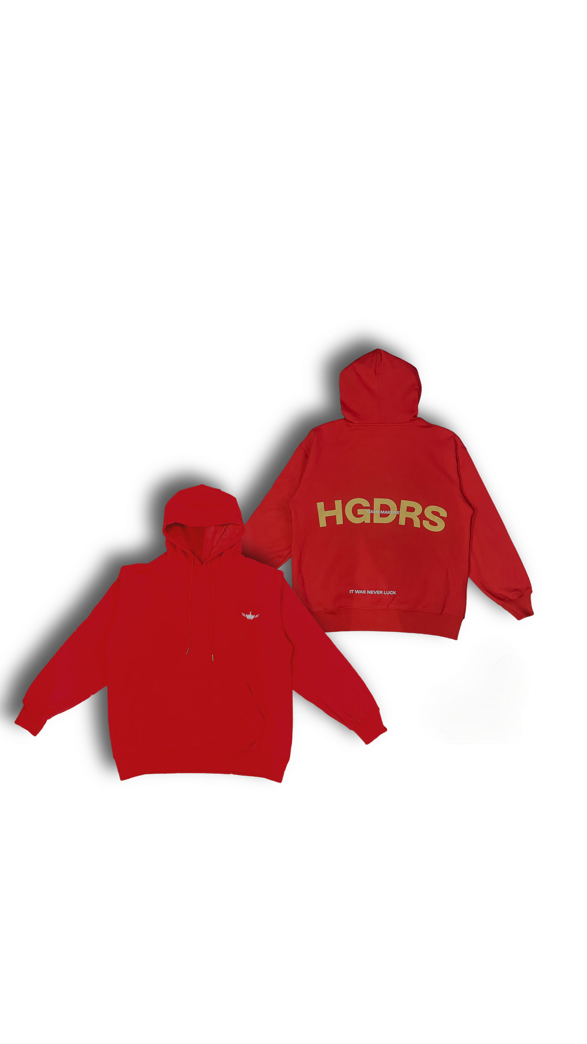 HOODIE NO MERCY RED