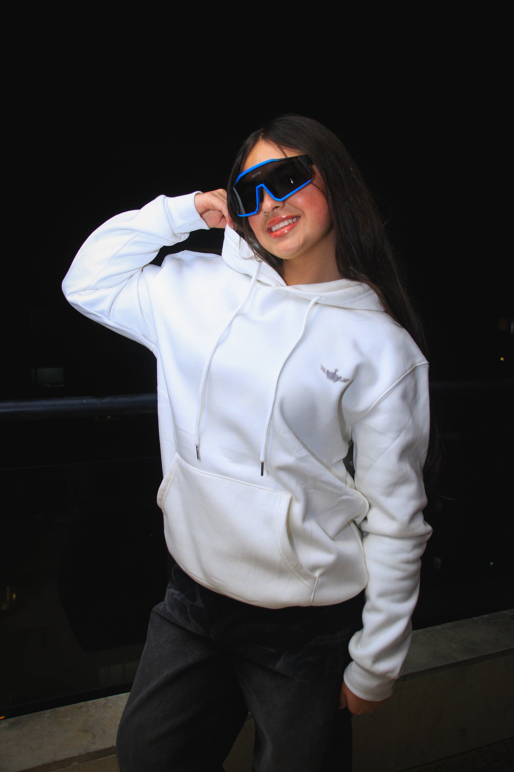 HOODIE TESTED WHITE